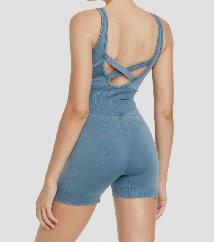 Body corto sin costuras para mujer - JoyLab- talla S