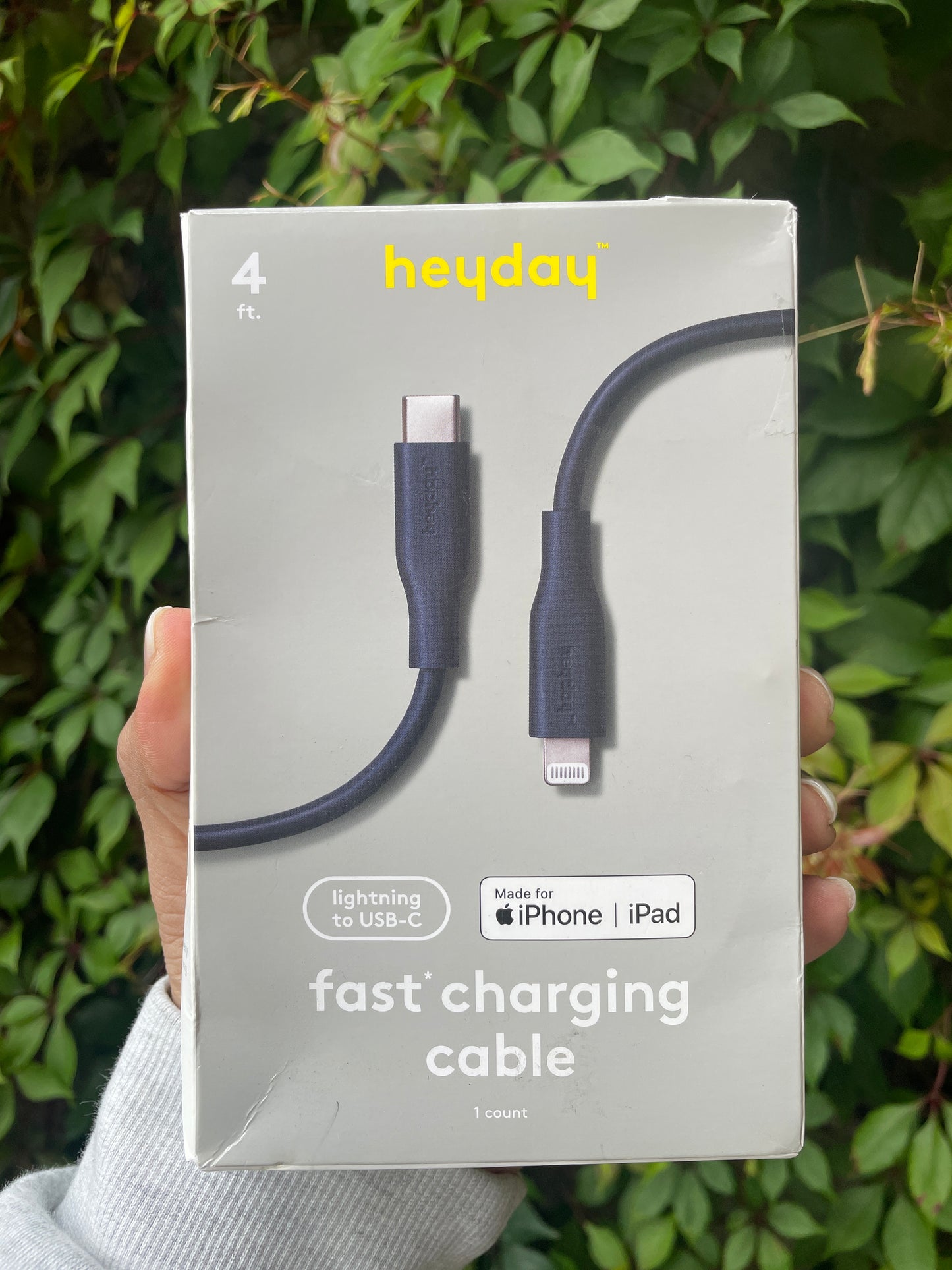 Cable redondo Lightning a USB-C - heyday