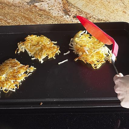 Nordic Ware Plancha contra salpicaduras de 2 quemadores