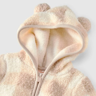 Chaqueta de piel sintética para bebé - Cat & Jack™ Beige claro - talla 3-6M