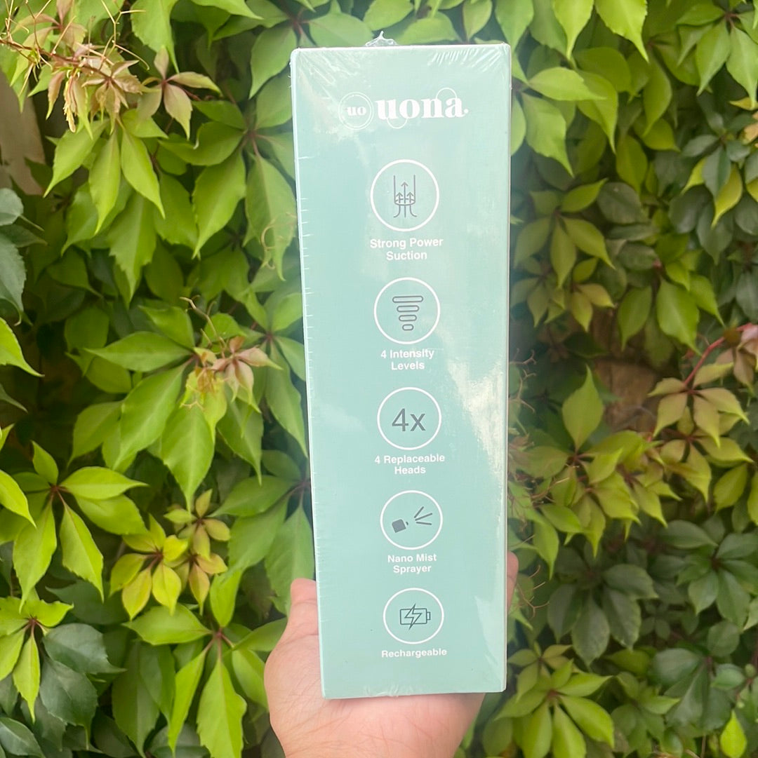 Aspiradora de poros removedor de puntos negros, 4 potencia de succión, 4 sondas, kit de vacío de puntos negros recargable USB - limpiador de poros facial, herramienta eléctrica para extractor de acné para mujeres y hombres