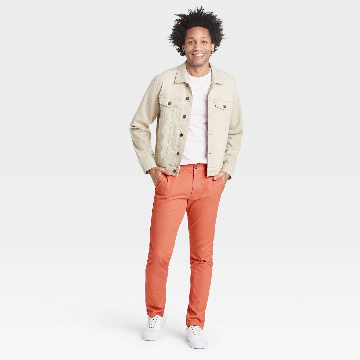 Men's Skinny Fit Chino Pants - Goodfellow & Co™ talla 38x30