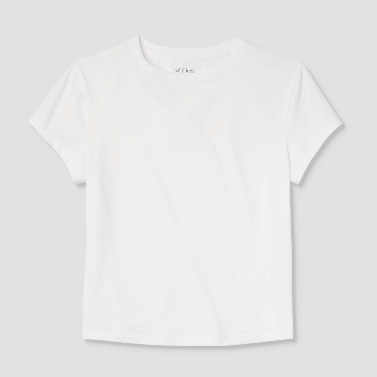 Women's Short Sleeve Crewneck T-Shirt - Wild Fable™ talla L
