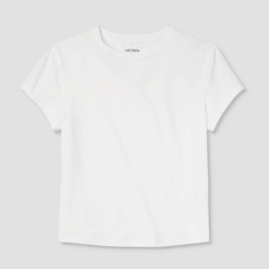 Women's Short Sleeve Crewneck T-Shirt - Wild Fable™ talla L