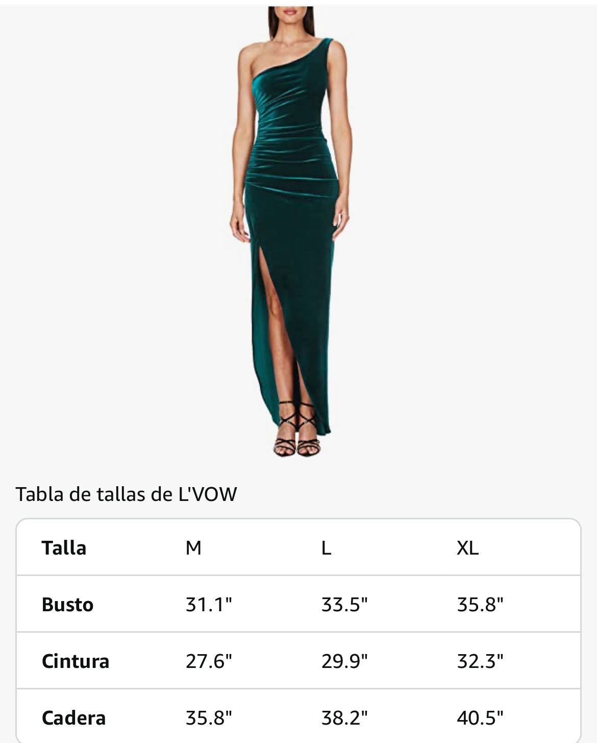 Vestido Elegante - color Azul - talla m