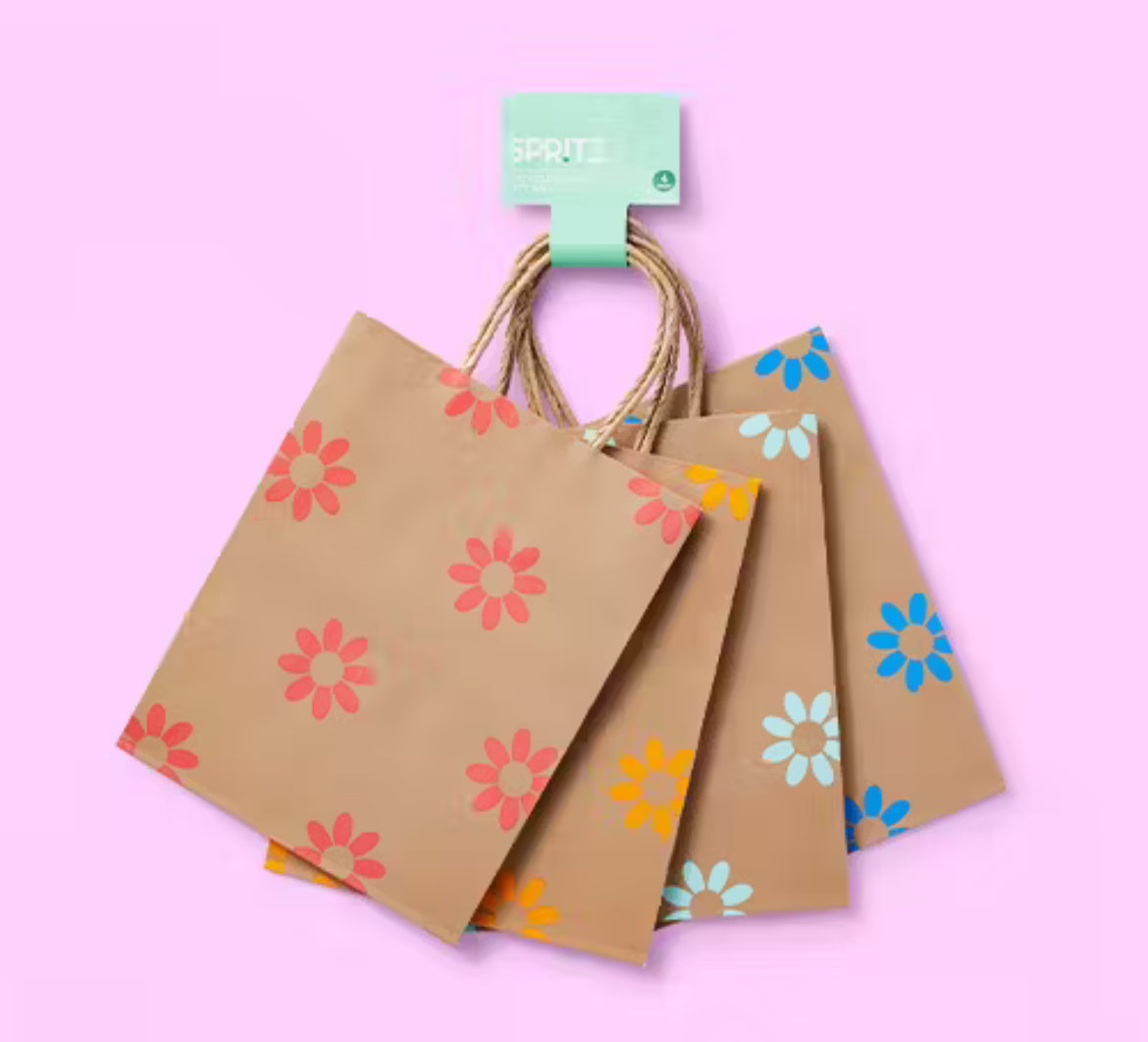 Bolsa de papel para regalo Spritz -4 pcs