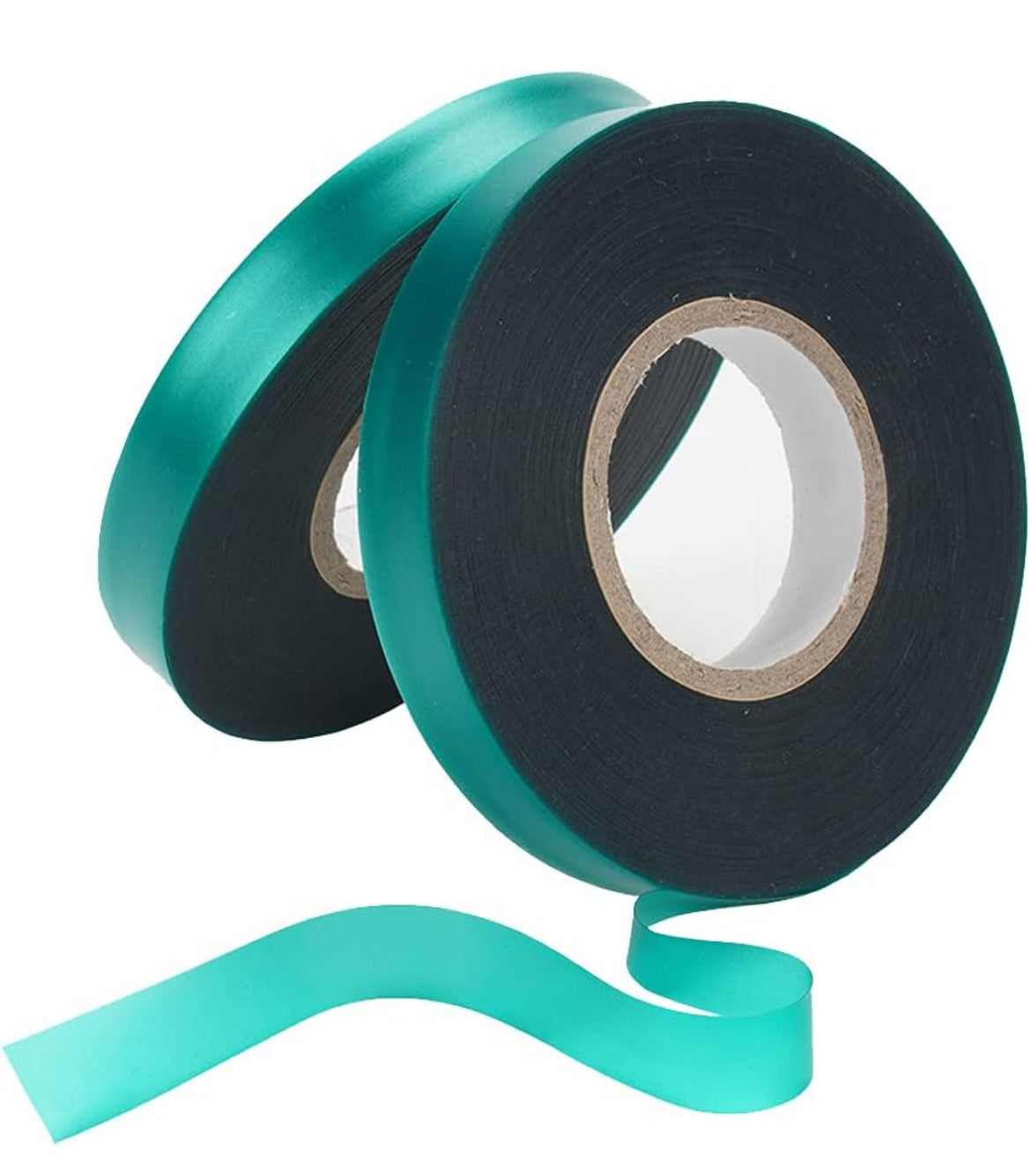 Cinta elástica de PVC para jardín, cinta de amarre reutilizable, cinta de vinilo para plantas de interior y exterior, 2 rollos de 147 pies