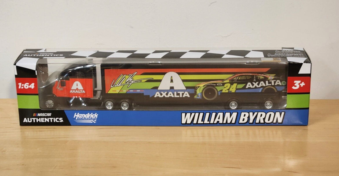 Remolque William Byron Axalta NEXTGEN 2022 WAVE 3 1/64 NASCAR auténtico