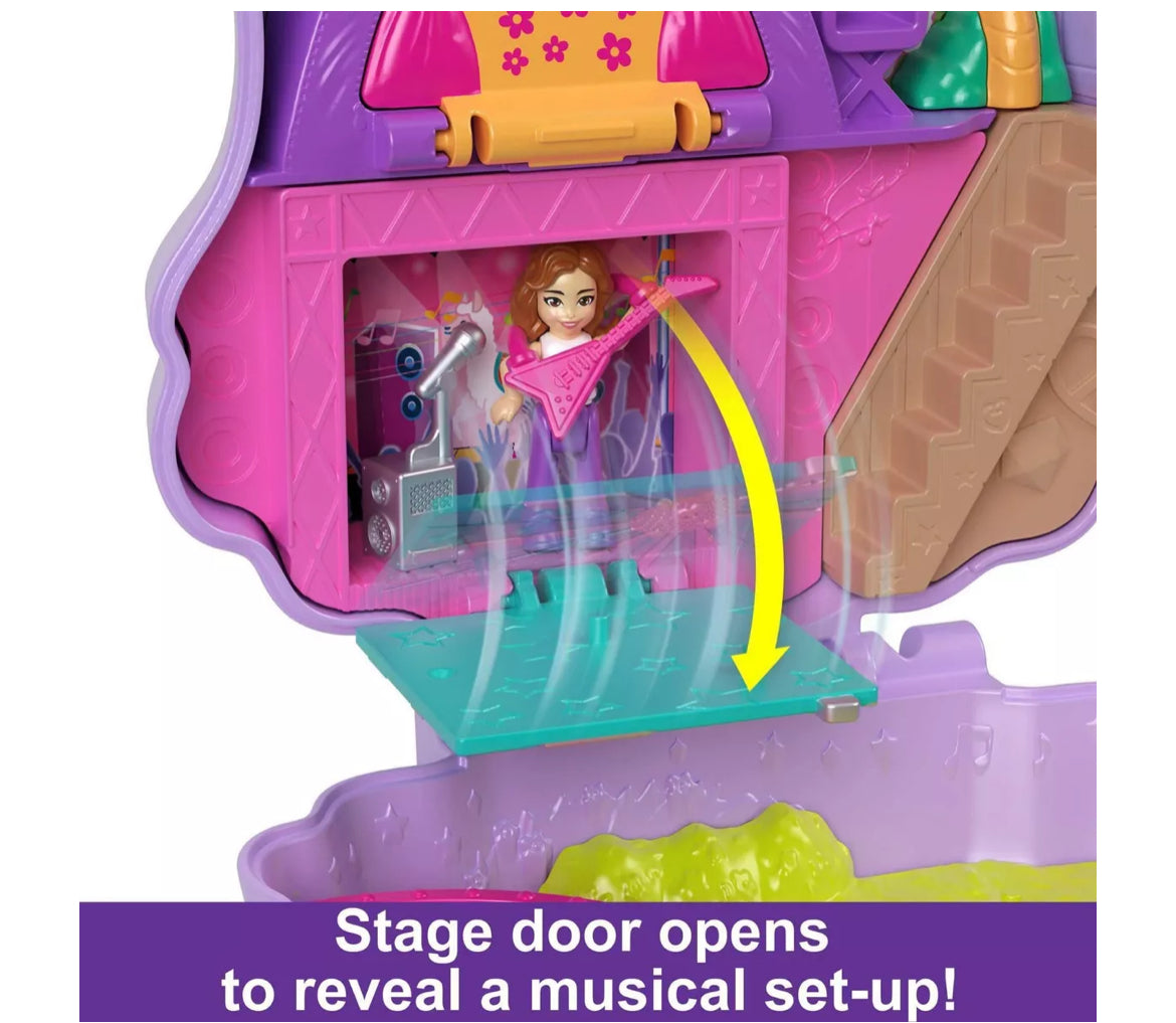 Llama Compacto Polly Pocket Camp Adventure Pop & Swap Nuevo de Mattel