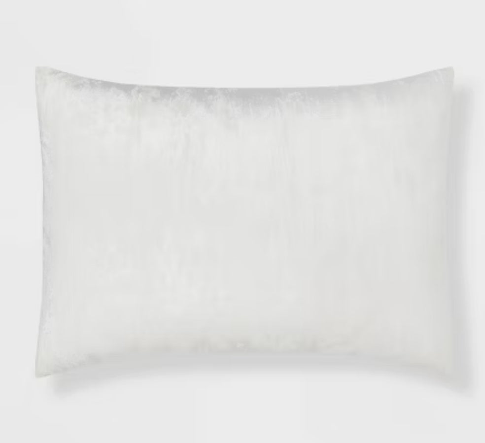 Duvet- Juego de funda nórdica y funda nórdica de terciopelo arrugado desgastado de lujo de lujo - Threshold™