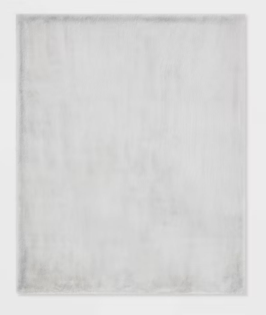 Manta de piel sintética de conejo - Threshold™ gris suave