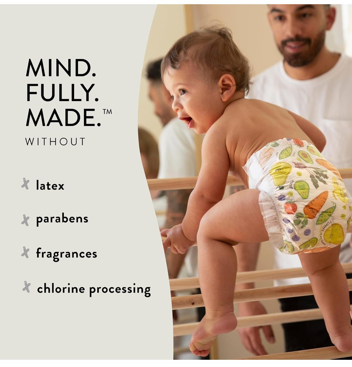 Pañales ecológicos de The Honest Company | De origen vegetal, sostenibles | Wingin' It + Catching Rainbows | Club Box, talla 5 (más de 27 libras), 50 unidades