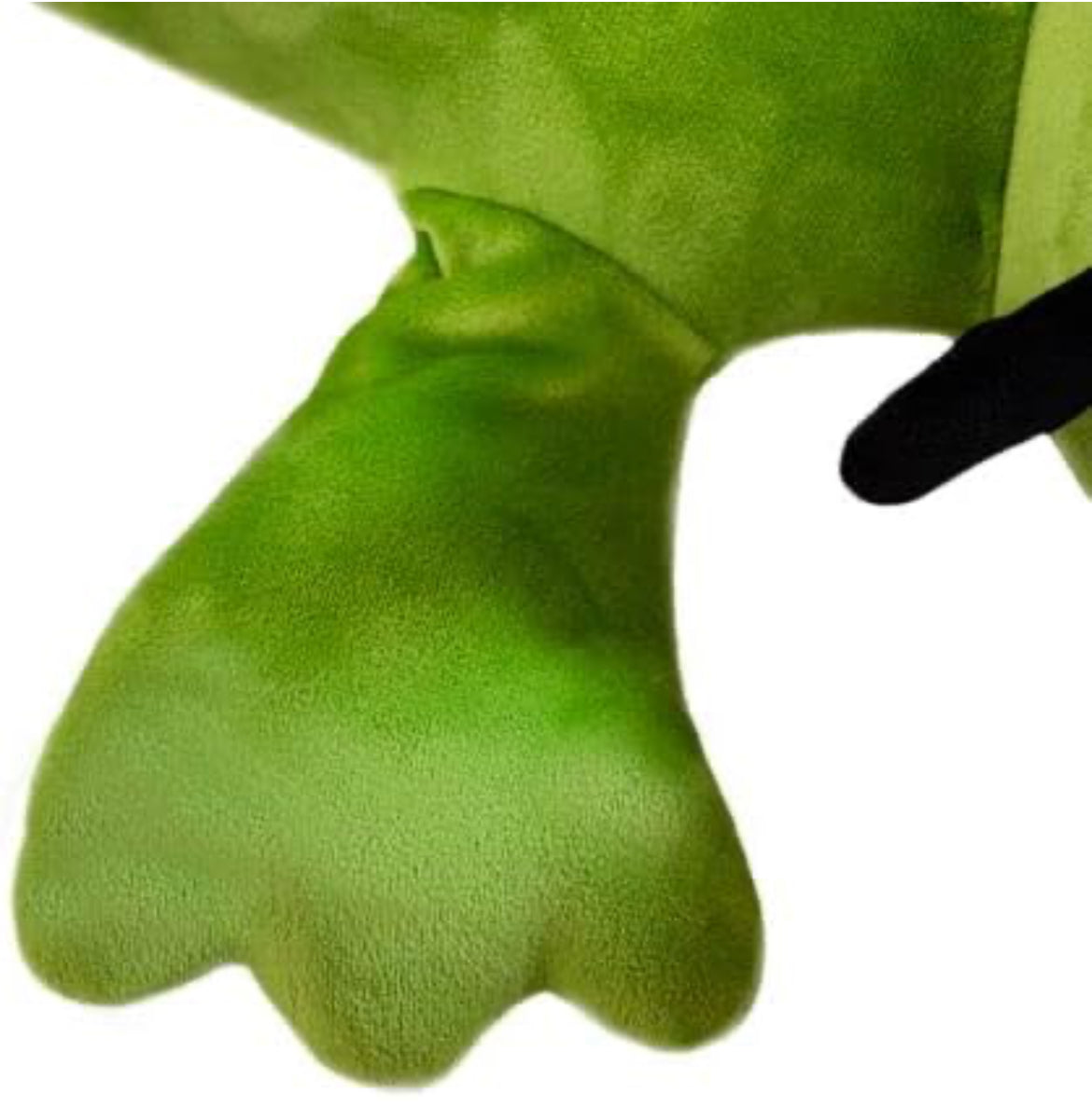Buddy Fuzzy - Animal de peluche con peso, grande de 16 pulgadas, 2.5 libras, dinosaurio verde, muy suave, peluche para niños