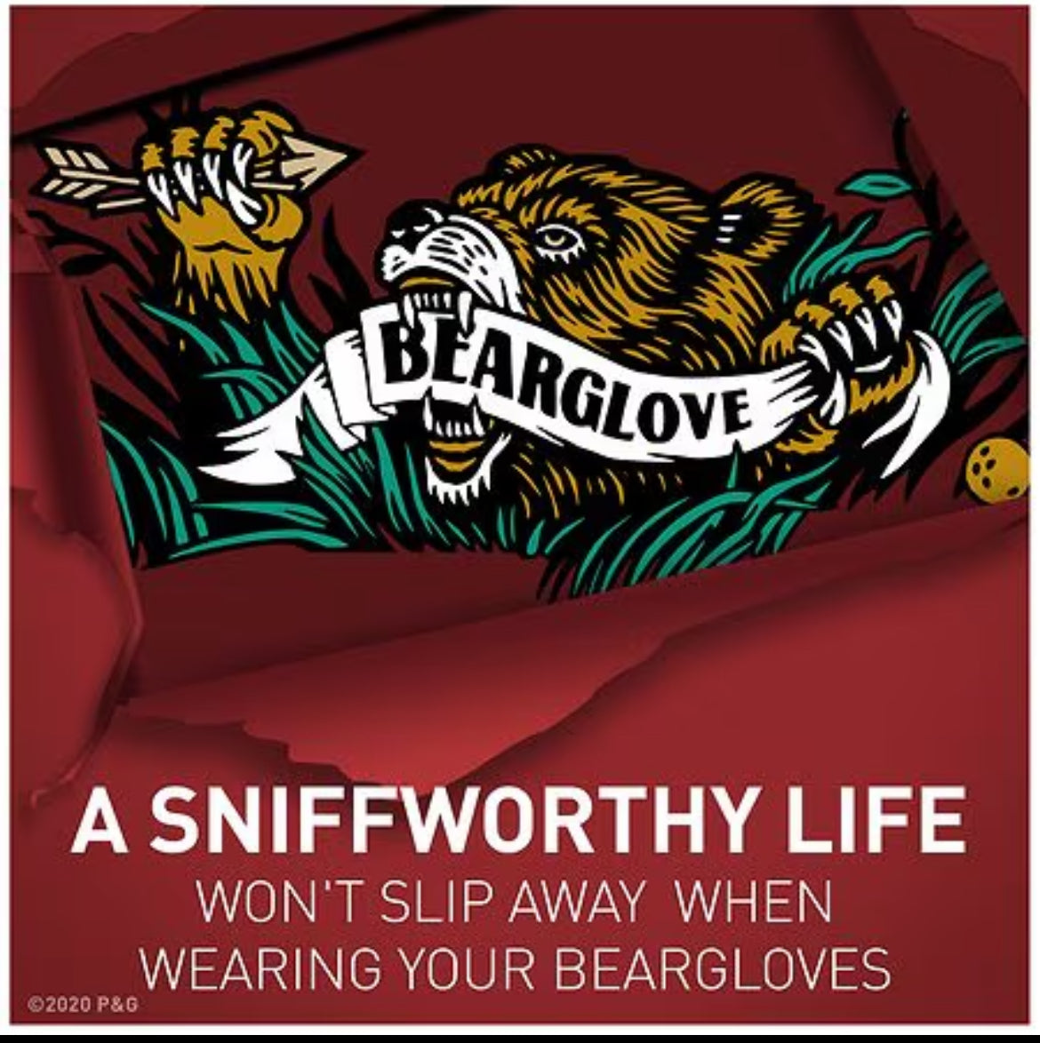 Desodorante antitranspirante sólido invisible Bearglove2.6oz