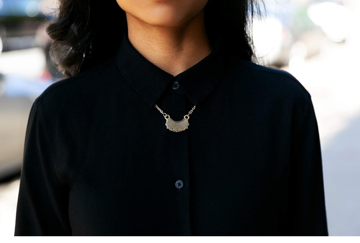 Juego de collar- aretes - pin