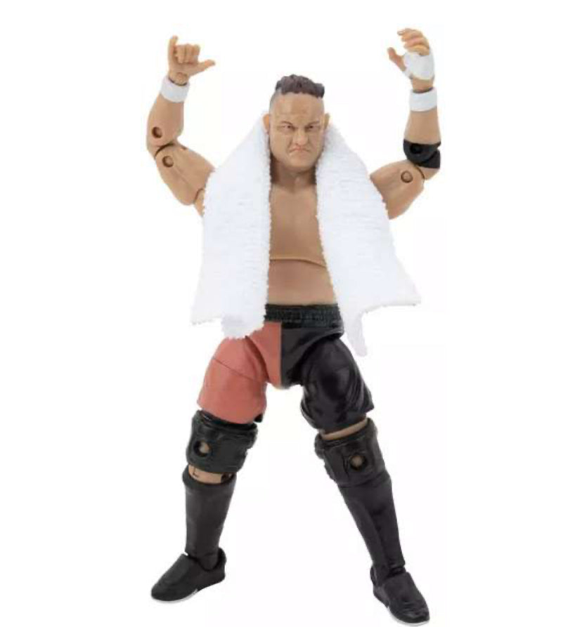 AEW All Elite Wrestling Colección inigualable Samoa Joe Figura de acción exclusiva