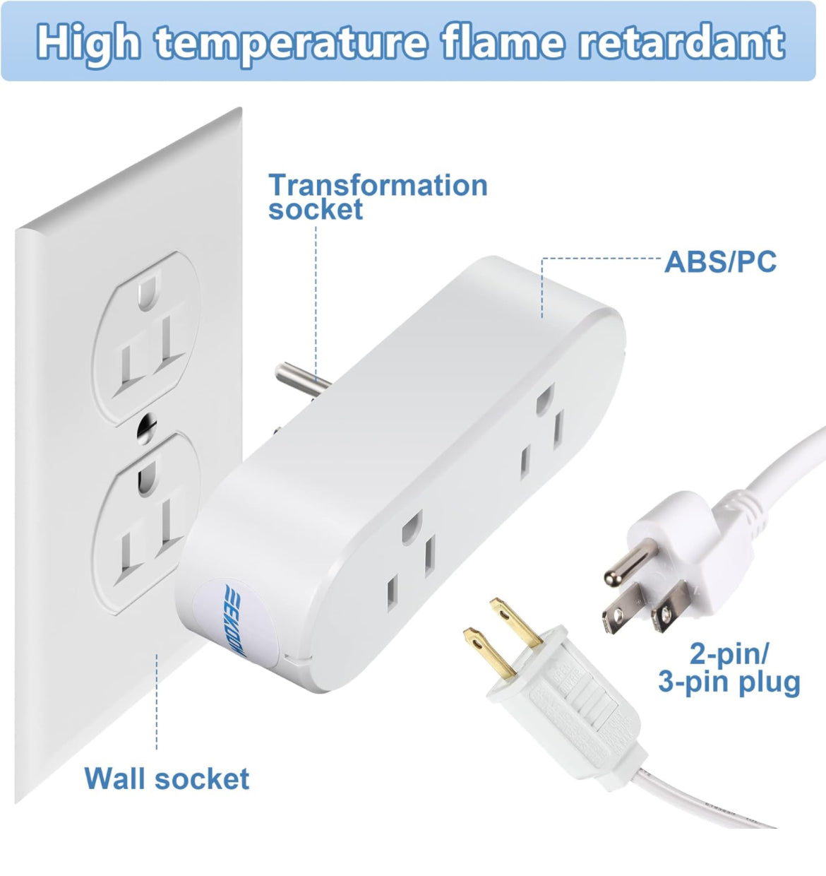 Feekoon Enchufe de salida controlada por temperatura, interruptor de sensor de temperatura exterior, salida térmica para clima frío encendido de -4 grados a 14 grados para calentador de sartén de aceite RV y equipo de filtración de estanques