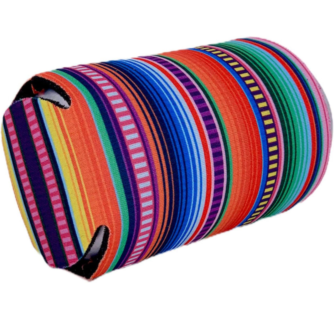 Coolie de lata plegable con patrón Serape (paquete de 2)