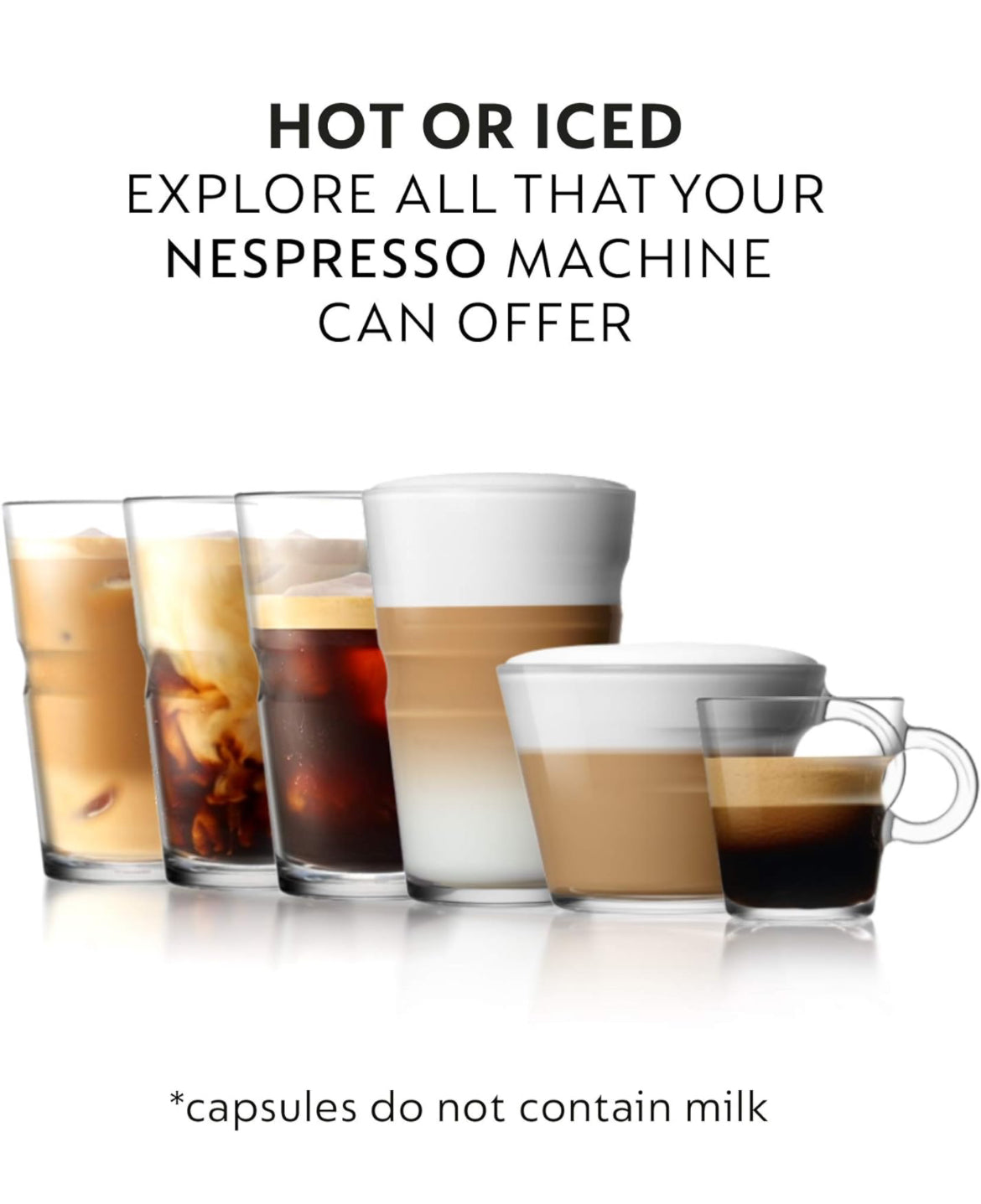 Nespresso - Cápsulas OriginalLine, paquete variado Ispirazione, café espresso de tueste medio y oscuro, 50 cápsulas de café, sirven para 1.35 onzas (solo OriginalLine)