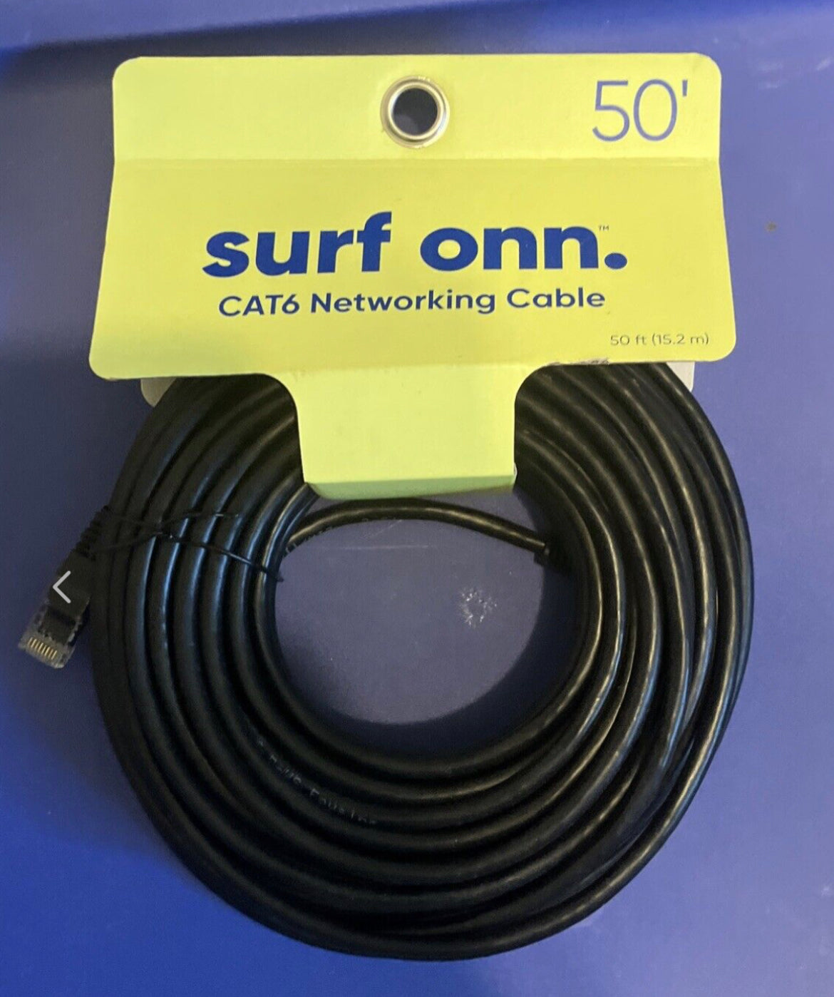 Cable Surf ONN 50' CAT6 cable de red enrutadores cable módems concentradores