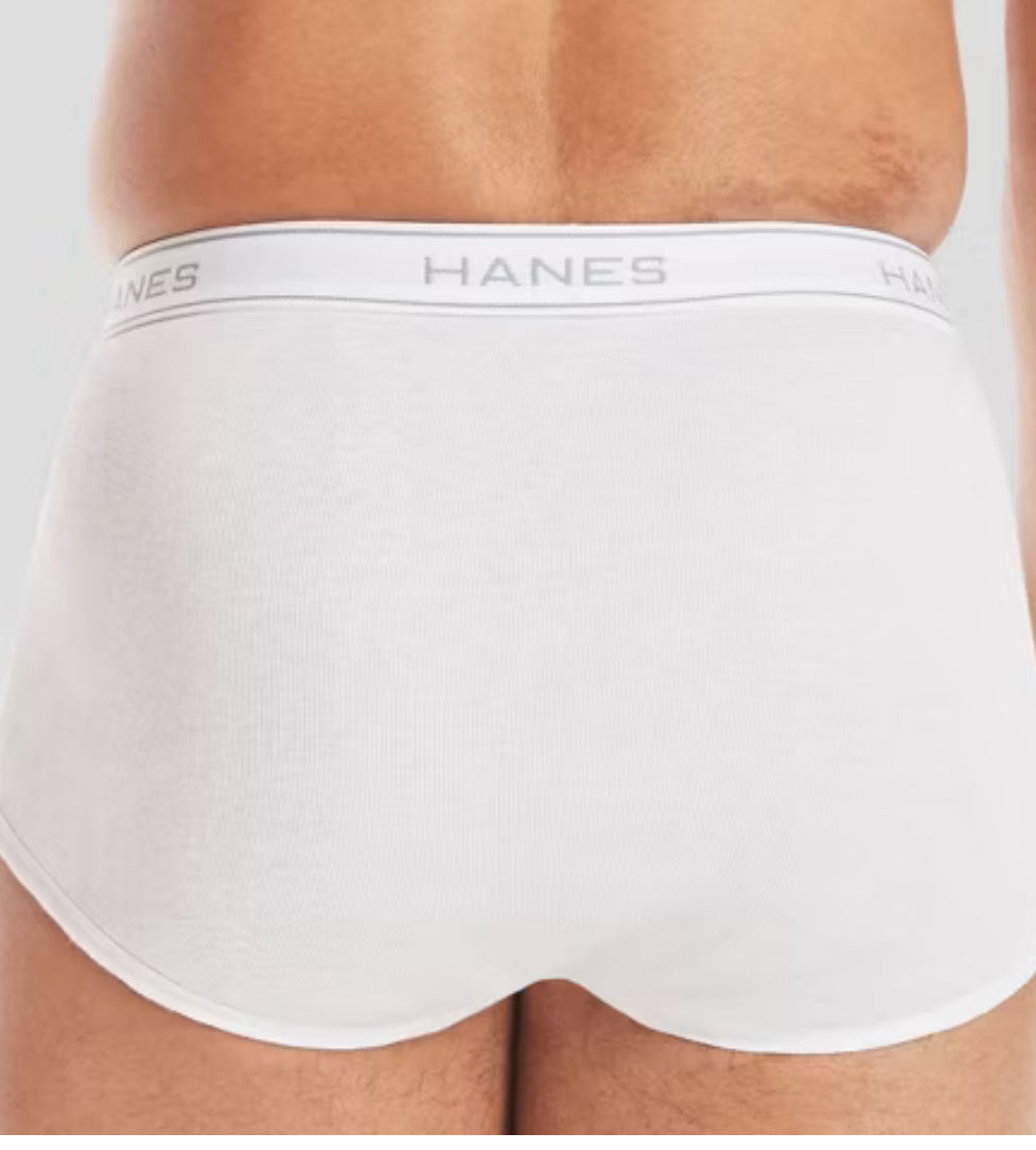 Hanes Men's 9pk Briefs - Blanco -Talla M (32-34”)