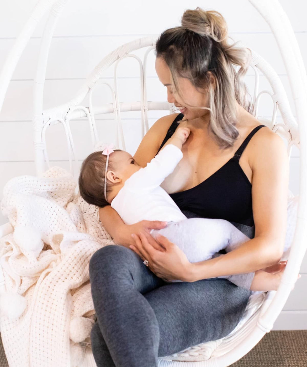 Kindred Bravely Sublime - Brasier de lactancia sin costuras | Brasier de maternidad y posparto sin varillas | Sujetadores de lactancia premium | Sujetadores de lactancia premium para lactancia materna - talla L - xL