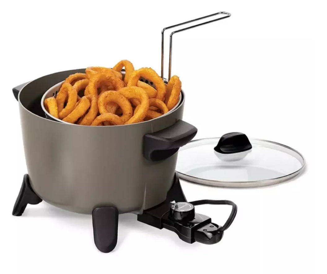 Freidora/cocina múltiple de cerámica Presto 06026 Big Kettle