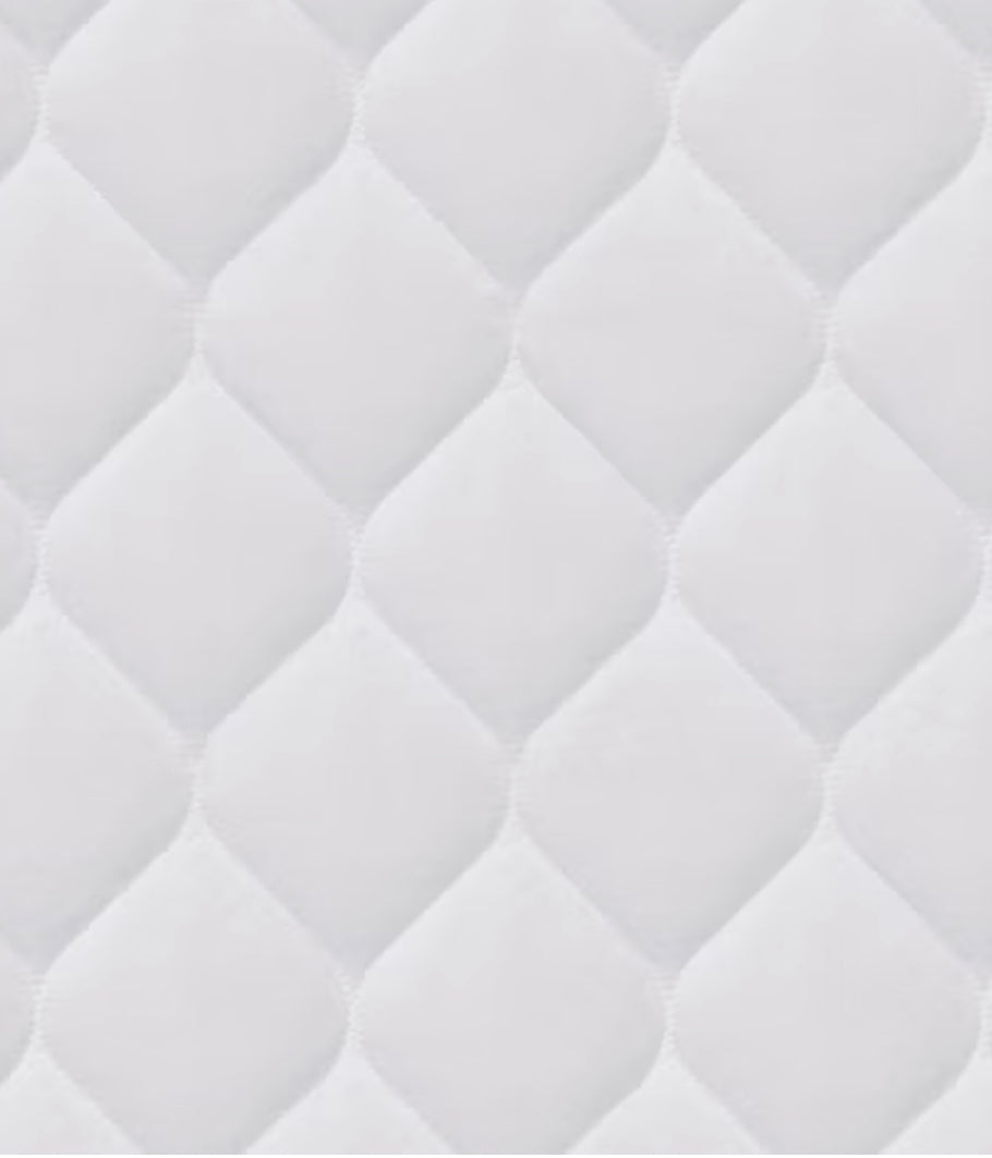 Almohadilla de colchón térmica Biddeford Queen 60"x80" acolchada de lujo lavable eléctrica