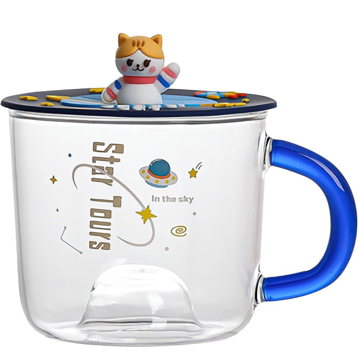 Taza de Vidrio
Astronauta Kawaii en el espacio