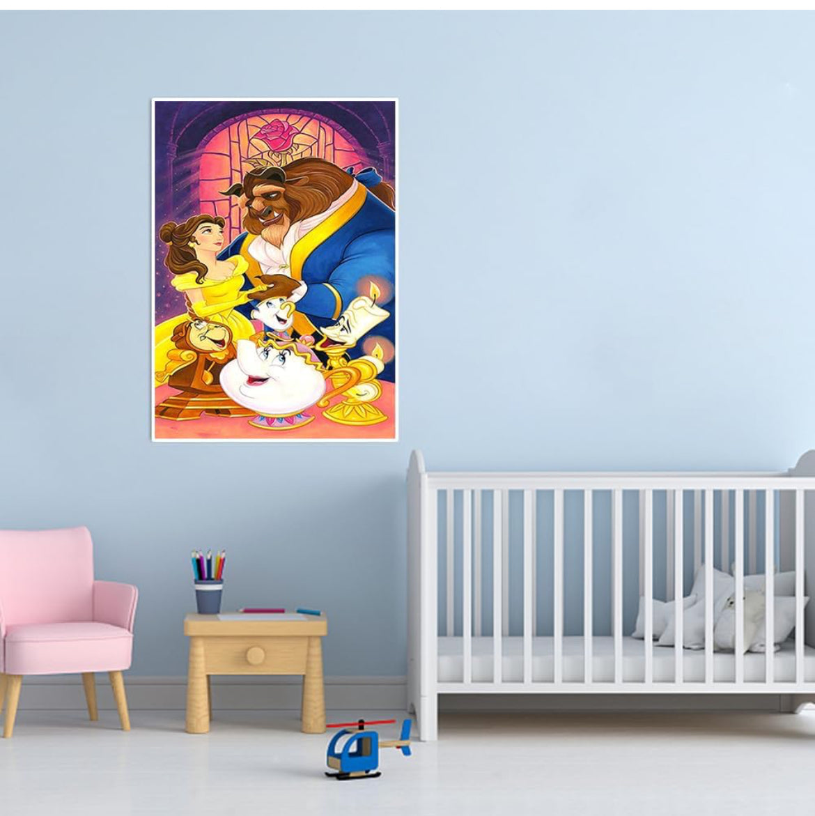 Kit de pintura de diamantes 5D de 16 x 20 pulgadas para adultos y niños, bordado de punto de cruz, pintura de diamantes de imitación de cristal, imágenes, artes, decoración de pared, kits de puntos