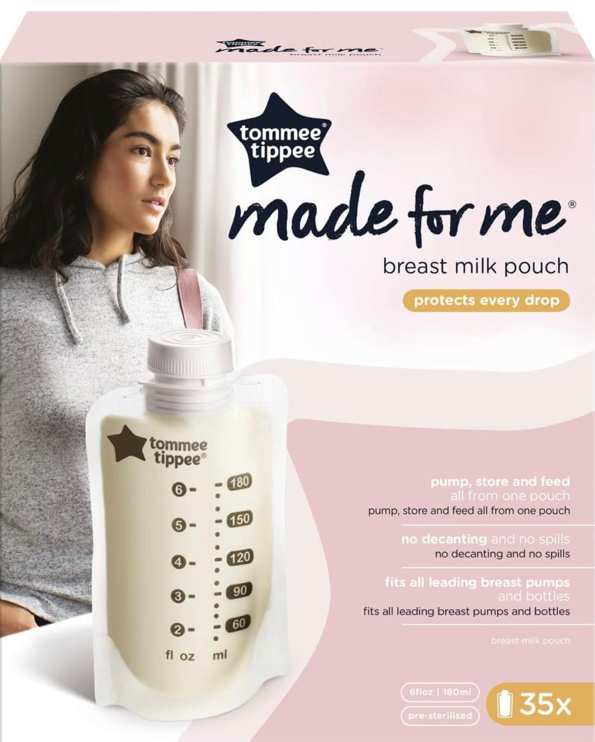 Bolsas para Leche materna 35 pcs Tommee Tippee