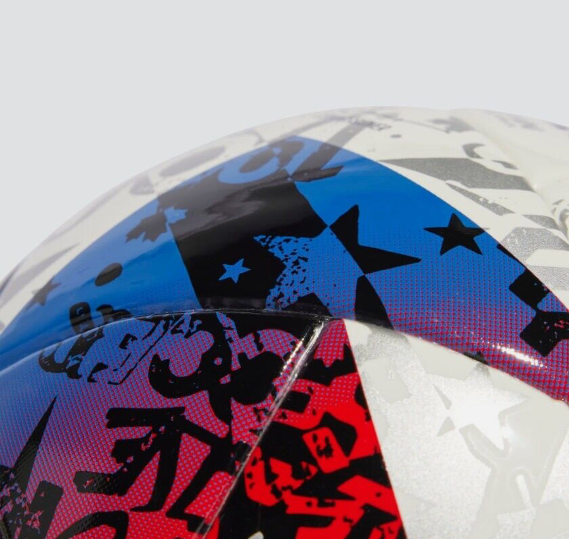 Pelota de fútbol para niños Adidas MLS talla 1 blanca #025