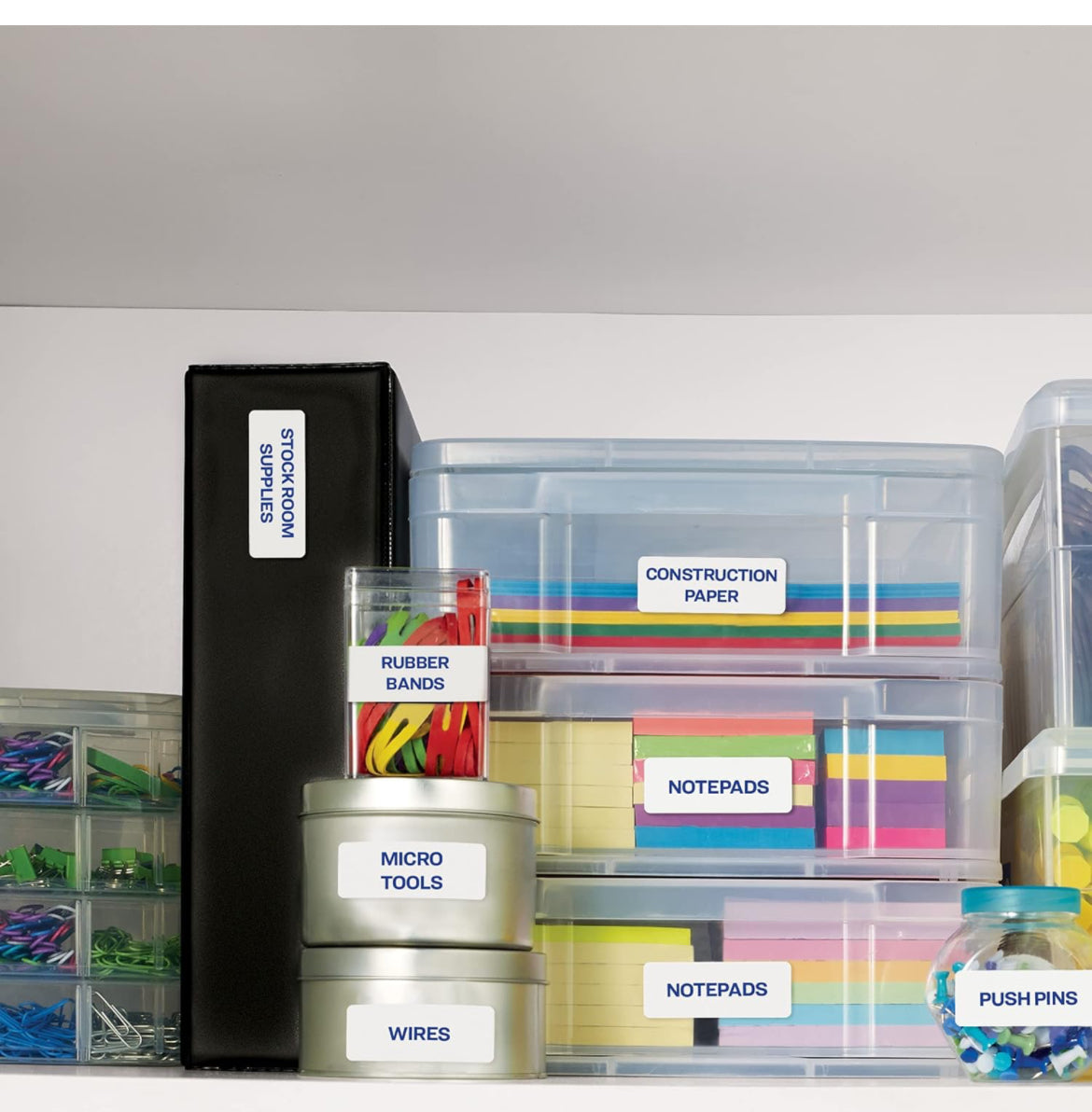 Avery 18167 Etiqueta de dirección de retorno láser/inyección de tinta 1/2 pulgadas X1/3/4 pulgadas 800/Pk blanco