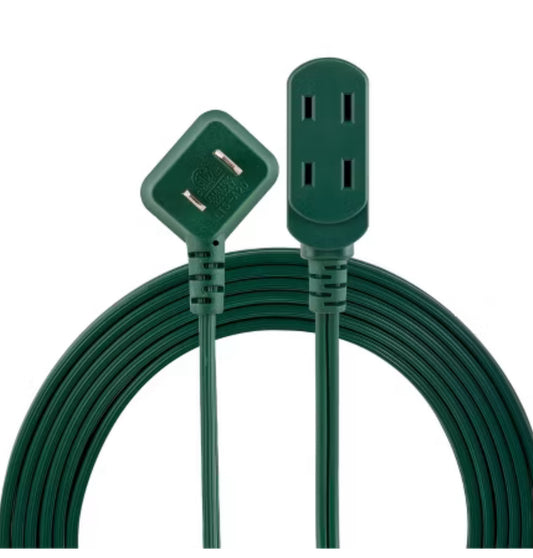 Cable de extensión polarizado Philips 15' de 3 salidas Verde interior