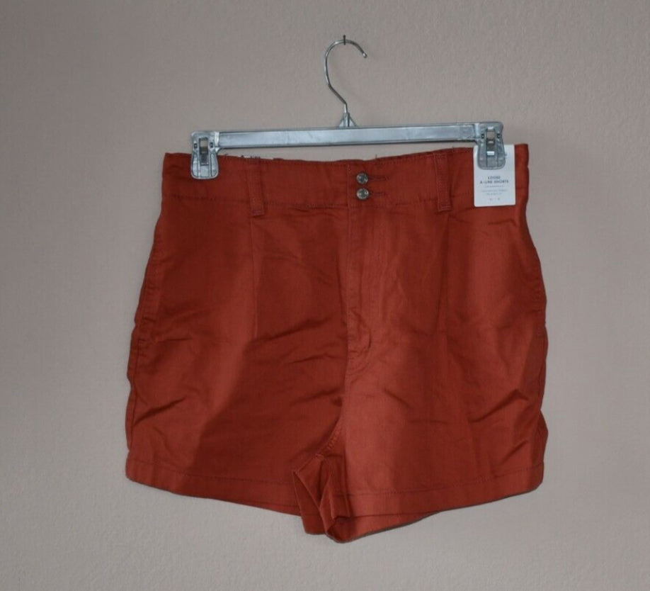 Pantalones Cortos Denizen By Levi’s Para Mujer Rust Sueltos Línea A Calce Relajado Talla 8/29