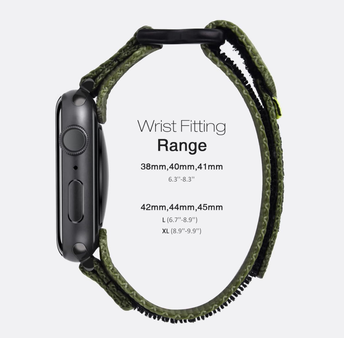 Pulsera para reloj .Compatible con Apple Watch Band Series 9/8/7/6/5/4/3/2/1/SE/SE2/Ultra 1/2, correa deportiva de nailon con diseño tejido para 1.929 in, 1.654 in, 1.732 in, 1.772 in, 1.496 in/1.575 in/1.614 in