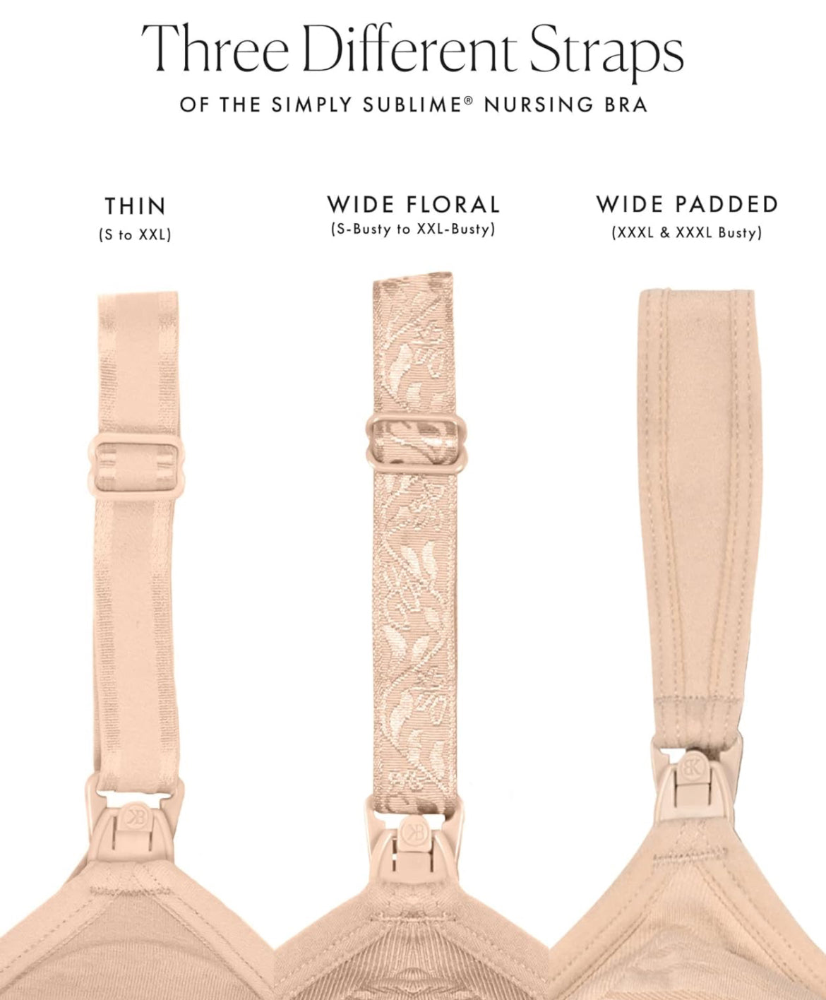 Kindred Bravely Sublime - Brasier de lactancia sin costuras | Brasier de maternidad y posparto sin varillas | Sujetadores de lactancia premium | Sujetadores de lactancia premium para lactancia materna - talla L - xL