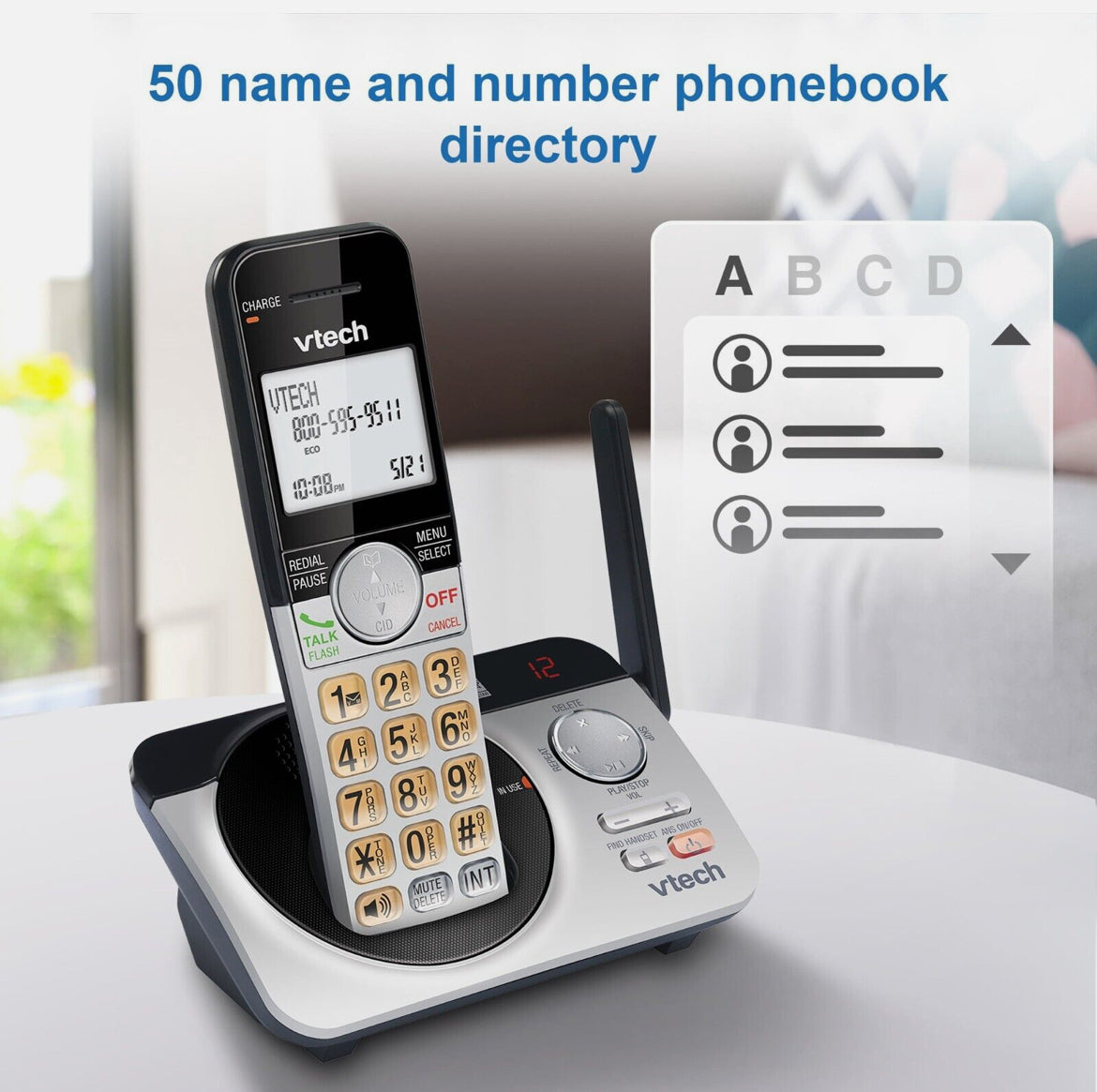 Vtech CS5229-2 2 teléfonos inalámbricos sistema de respuesta digital™