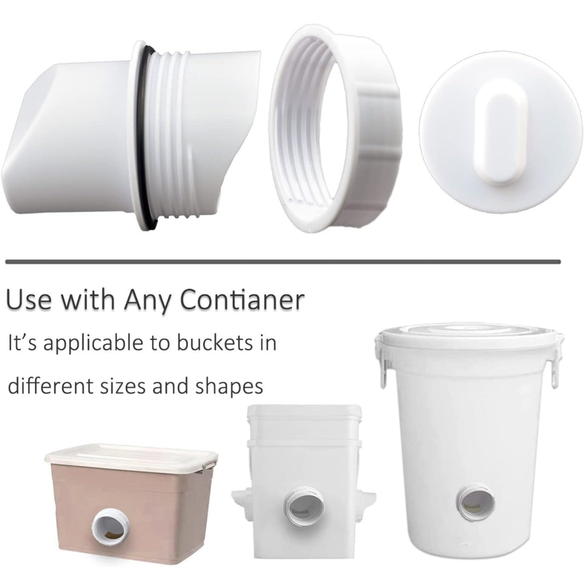 Comedero y bebedero automático para pollos de bricolaje, sin desperdicios, kit de alimentador de aves de corral para cubos, barriles, canales, 6 puertos y 6 tazas de agua