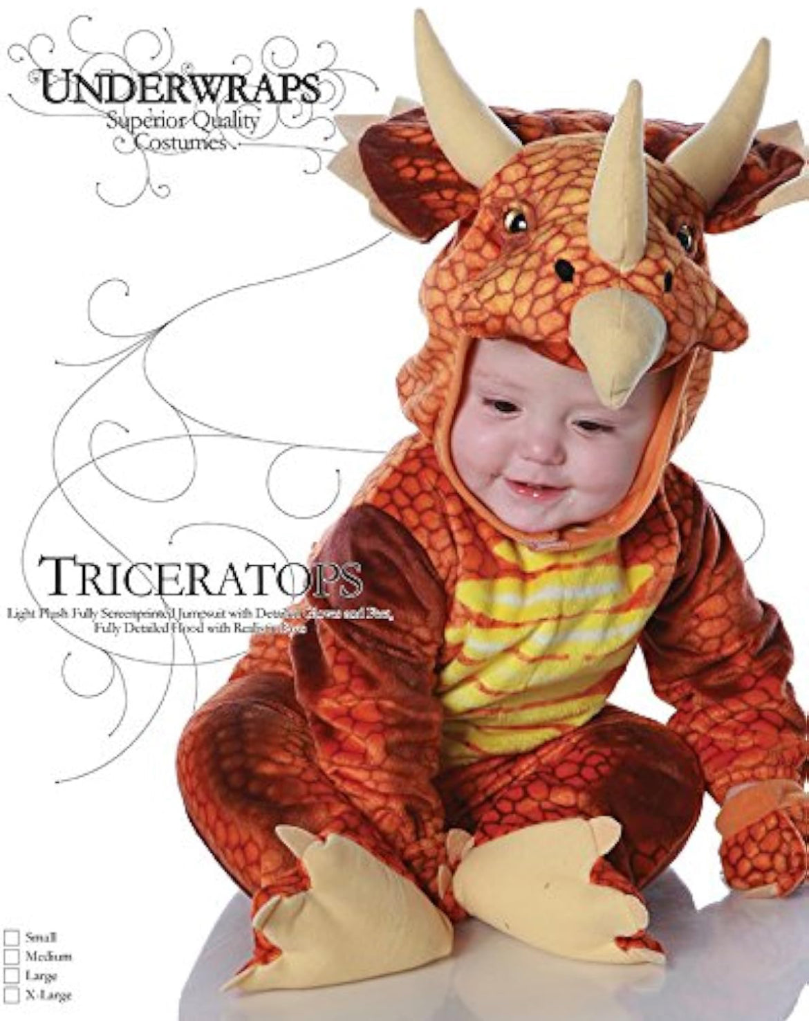 Disfraz de TRICERATOPS RUST TOD 18-24