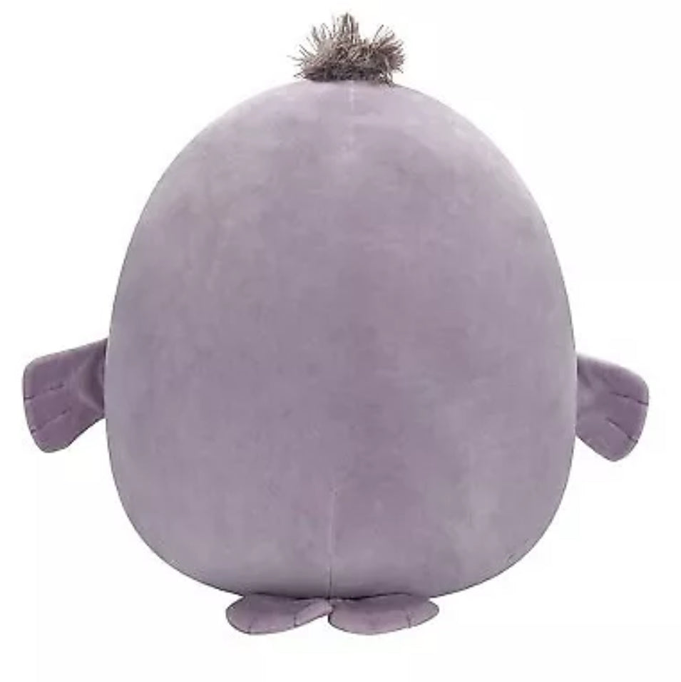 Squishmallows 16" Kwame el juguete de peluche de morsa gris