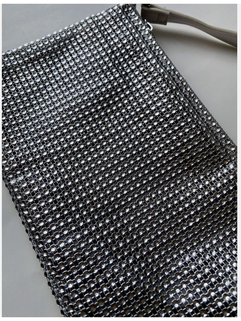 Cartera de mano Art Class plateada  para niñas