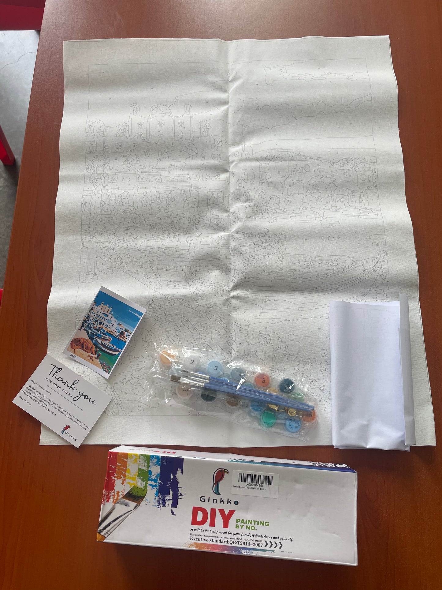 Ginkko DIY - pintura por números