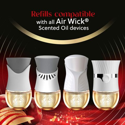 Ambientador de aire con aceite perfumado con mecha de aire Manzanas con especias - 1,34 fl oz
