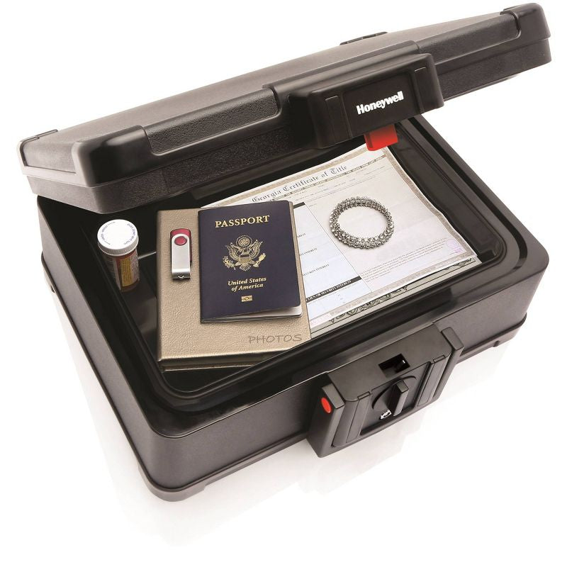 Caja de seguridad aprueba de fuego y agua Honeywell .24 pies cúbicos 811533