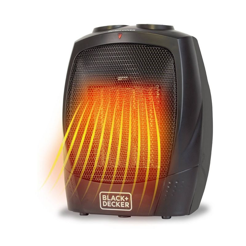 Calentador interior de cerámica personal BLACK+DECKER Negro