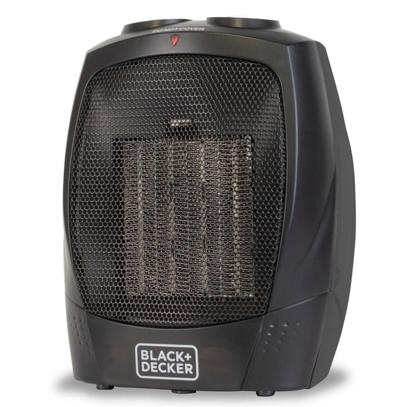 Calentador interior de cerámica personal BLACK+DECKER Negro