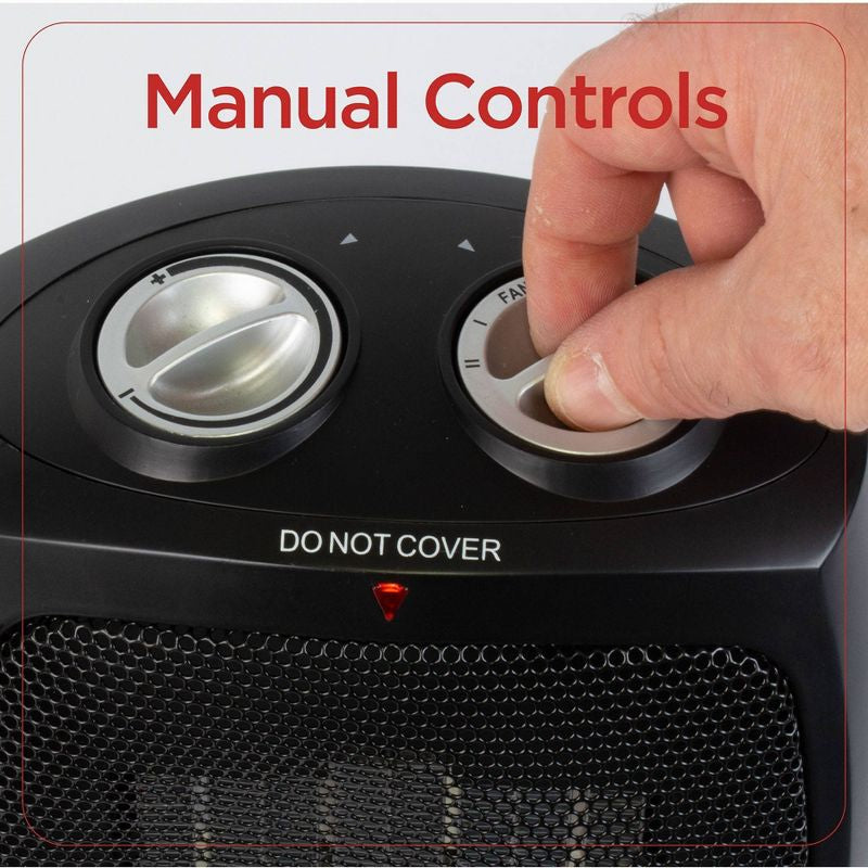 Calentador interior de cerámica personal BLACK+DECKER Negro