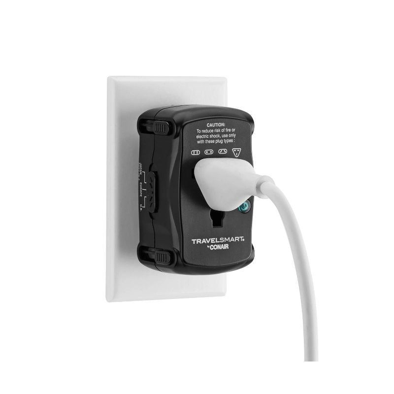 Adaptador todo en uno Travel Smart de Conair