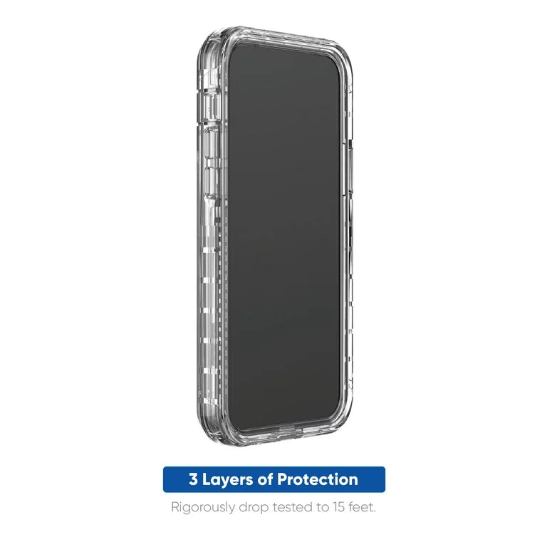 Onn. Funda de teléfono resistente con funda para iPhone 11 / iPhone XR - Transparente